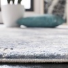 image:imageSAFAVIEH Amelia Collection Runner  22 x 8 Charcoal amp Ivory Modern Abstract Design NonShedding amp Easy Care Ideal for The Living Room Dining Bedroom ALA705HGreyBlue