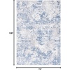 image:imageSAFAVIEH Amelia Collection Runner  22 x 8 Charcoal amp Ivory Modern Abstract Design NonShedding amp Easy Care Ideal for The Living Room Dining Bedroom ALA705HDark BlueGrey