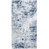 image:imageSAFAVIEH Amelia Collection Runner  22 x 8 Charcoal amp Ivory Modern Abstract Design NonShedding amp Easy Care Ideal for The Living Room Dining Bedroom ALA705HNavyGrey