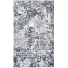 image:imageSAFAVIEH Amelia Collection Runner  22 x 8 Charcoal amp Ivory Modern Abstract Design NonShedding amp Easy Care Ideal for The Living Room Dining Bedroom ALA705HCharcoalIvory