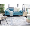 image:imageSAFAVIEH Amelia Collection Runner  22 x 8 Charcoal amp Ivory Modern Abstract Design NonShedding amp Easy Care Ideal for The Living Room Dining Bedroom ALA705HNavyGrey