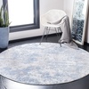 image:imageSAFAVIEH Amelia Collection Runner  22 x 8 Charcoal amp Ivory Modern Abstract Design NonShedding amp Easy Care Ideal for The Living Room Dining Bedroom ALA705HNavyGrey
