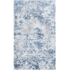 image:imageSAFAVIEH Amelia Collection Runner  22 x 8 Charcoal amp Ivory Modern Abstract Design NonShedding amp Easy Care Ideal for The Living Room Dining Bedroom ALA705HDark BlueGrey