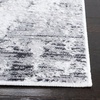 image:imageSAFAVIEH Amelia Collection Runner  22 x 8 Charcoal amp Ivory Modern Abstract Design NonShedding amp Easy Care Ideal for The Living Room Dining Bedroom ALA705HGreyIvory