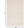 image:imageSAFAVIEH Area Rug 5x8  Natura Collection  Beige amp Ivory Handmade Wool Blend Textured Design Ideal for Living Room Bedroom Dining Space NAT425BBeigeIvory