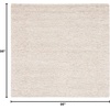 image:imageSAFAVIEH Area Rug 5x8  Natura Collection  Beige amp Ivory Handmade Wool Blend Textured Design Ideal for Living Room Bedroom Dining Space NAT425BBeigeIvory