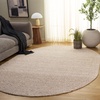 image:imageSAFAVIEH Area Rug 5x8  Natura Collection  Beige amp Ivory Handmade Wool Blend Textured Design Ideal for Living Room Bedroom Dining Space NAT425BBeigeIvory