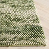 image:imageSAFAVIEH Area Rug 5x8  Natura Collection  Beige amp Ivory Handmade Wool Blend Textured Design Ideal for Living Room Bedroom Dining Space NAT425BGreenIvory