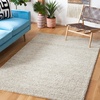 image:imageSAFAVIEH Area Rug 5x8  Natura Collection  Beige amp Ivory Handmade Wool Blend Textured Design Ideal for Living Room Bedroom Dining Space NAT425BGreyIvory