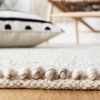 image:imageSAFAVIEH Area Rug 5x8  Natura Collection  Beige amp Ivory Handmade Wool Blend Textured Design Ideal for Living Room Bedroom Dining Space NAT425BGreyIvory