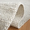 image:imageSAFAVIEH Area Rug 5x8  Natura Collection  Beige amp Ivory Handmade Wool Blend Textured Design Ideal for Living Room Bedroom Dining Space NAT425BGreyIvory