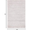 image:imageSAFAVIEH Area Rug 5x8  Natura Collection  Beige amp Ivory Handmade Wool Blend Textured Design Ideal for Living Room Bedroom Dining Space NAT425BGreyIvory