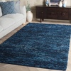 image:imageSAFAVIEH Area Rug 5x8  Natura Collection  Beige amp Ivory Handmade Wool Blend Textured Design Ideal for Living Room Bedroom Dining Space NAT425BNavyBlue
