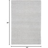 image:imageSAFAVIEH Area Rug 5x8  Natura Collection  Beige amp Ivory Handmade Wool Blend Textured Design Ideal for Living Room Bedroom Dining Space NAT425BSilver