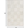 image:imageSAFAVIEH Area Rug 8x10  Abstract Collection  Large  Brown amp Ivory Handmade Wool Ideal for Living Room Bedroom Office Dining Space ABT275TGreyIvory
