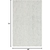 image:imageSAFAVIEH Area Rug 8x10  Abstract Collection  Large  Green amp Ivory Handmade Wool Ideal for Living Room Bedroom Office Dining Space ABT484YGreenIvory
