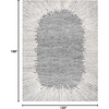 image:imageSAFAVIEH Area Rug 8x10  Abstract Collection  Large  Green amp Ivory Handmade Wool Ideal for Living Room Bedroom Office Dining Space ABT484YGreenIvory