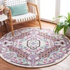 image:imageSAFAVIEH Area Rug 8x10  Bellagio Collection  Large  Blue amp Pink Handmade Wool Medallion Design Ideal for Living Room Bedroom Office Dining Space BLG535MIvory