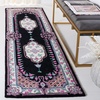 image:imageSAFAVIEH Area Rug 8x10  Bellagio Collection  Large  Blue amp Pink Handmade Wool Medallion Design Ideal for Living Room Bedroom Office Dining Space BLG535MBlackIvory