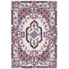 image:imageSAFAVIEH Area Rug 8x10  Bellagio Collection  Large  Blue amp Pink Handmade Wool Medallion Design Ideal for Living Room Bedroom Office Dining Space BLG535MIvory