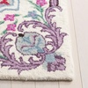 image:imageSAFAVIEH Area Rug 8x10  Bellagio Collection  Large  Blue amp Pink Handmade Wool Medallion Design Ideal for Living Room Bedroom Office Dining Space BLG535MIvory