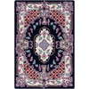image:imageSAFAVIEH Area Rug 8x10  Bellagio Collection  Large  Blue amp Pink Handmade Wool Medallion Design Ideal for Living Room Bedroom Office Dining Space BLG535MNavyIvory