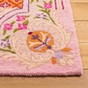 image:imageSAFAVIEH Area Rug 8x10  Bellagio Collection  Large  Blue amp Pink Handmade Wool Medallion Design Ideal for Living Room Bedroom Office Dining Space BLG535MBluePink