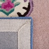 image:imageSAFAVIEH Area Rug 8x10  Bellagio Collection  Large  Blue amp Pink Handmade Wool Medallion Design Ideal for Living Room Bedroom Office Dining Space BLG535MPinkIvory