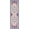image:imageSAFAVIEH Area Rug 8x10  Bellagio Collection  Large  Blue amp Pink Handmade Wool Medallion Design Ideal for Living Room Bedroom Office Dining Space BLG535MPinkIvory