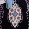 image:imageSAFAVIEH Area Rug 8x10  Bellagio Collection  Large  Blue amp Pink Handmade Wool Medallion Design Ideal for Living Room Bedroom Office Dining Space BLG535MBlackIvory
