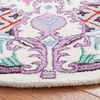 image:imageSAFAVIEH Area Rug 8x10  Bellagio Collection  Large  Blue amp Pink Handmade Wool Medallion Design Ideal for Living Room Bedroom Office Dining Space BLG535MIvory
