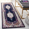 image:imageSAFAVIEH Area Rug 8x10  Bellagio Collection  Large  Blue amp Pink Handmade Wool Medallion Design Ideal for Living Room Bedroom Office Dining Space BLG535MNavyIvory