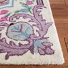 image:imageSAFAVIEH Area Rug 8x10  Bellagio Collection  Large  Blue amp Pink Handmade Wool Medallion Design Ideal for Living Room Bedroom Office Dining Space BLG535MIvory