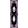 image:imageSAFAVIEH Area Rug 8x10  Bellagio Collection  Large  Blue amp Pink Handmade Wool Medallion Design Ideal for Living Room Bedroom Office Dining Space BLG535MBlackIvory