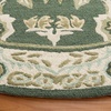 image:imageSAFAVIEH Area Rug 8x10  Earthly Treasure Collection  Large  Ivory amp Grey Handmade Wool Ideal for Living Room Bedroom Dining Space ET215FGreenIvory