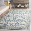 image:imageSAFAVIEH Area Rug 8x10  Earthly Treasure Collection  Large  Ivory amp Grey Handmade Wool Ideal for Living Room Bedroom Dining Space ET215FIvoryBlue