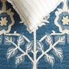 image:imageSAFAVIEH Area Rug 8x10  Earthly Treasure Collection  Large  Ivory amp Grey Handmade Wool Ideal for Living Room Bedroom Dining Space ET215FNavyIvory
