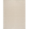 image:imageSAFAVIEH Area Rug 8x10  Natura Collection  Large  Scandinavian Design Ivory Handmade Wool Blend Ideal for Living Room Bedroom Dining Space NAT138AIvory