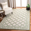 image:imageSAFAVIEH Chelsea Collection Runner Rug  26 x 8 Ivory amp Light Green HandHooked French Country Wool Ideal for High Traffic Areas in Living Room Bedroom HK230BIvoryLight Green