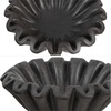 image:imageSAFAVIEH Home Collection  Soho Ruffle Bowl Set of 2 Charcoal Resin with Marble Finish Decorative Accent RDC4052BSET2Charcoal