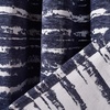image:imageSAFAVIEH Home Collection Brynleigh Navy 52 x 96inch Single Panel Window Treatment Grommet Top Curtain