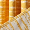 image:imageSAFAVIEH Home Collection Brynleigh Yellow 52 x 96inch Single Panel Window Treatment Grommet Top Curtain