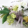 image:imageSAFAVIEH Home Collection Faux Artificial 24inch Dahlia amp Olive Decorative Wreath