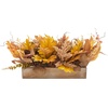 image:imageSAFAVIEH Home Collection Faux Artificial 31inch Oak Leaf amp Eucalyptus Decorative Potted Arrangement