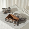 image:imageSAFAVIEH Home Collection Lori Antique Green amp Horn Decor Box Set 2 Fully AssembledAntique GreenHorn