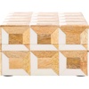 image:imageSAFAVIEH Home Collection Lori Antique Ivory amp Natural Brown Decor Box Set 2 Fully AssembledAntique IvoryNatural Brown
