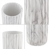 image:imageSAFAVIEH Home Collection Silene White Marble Ceramic Decorative Vase Set of 2