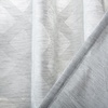image:imageSAFAVIEH Home Curtain Kenji Charcoal Sheer 52 x 84 Grommet Window Drape PanelGrey