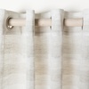 image:imageSAFAVIEH Home Curtain Liberty Assorted Beige SemiSheer 52 x 96 Grommet Window Drape PanelAssorted