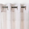 image:imageSAFAVIEH Home Curtain Moony Blue Sheer 52 x 84 Grommet Window Drape PanelGrey